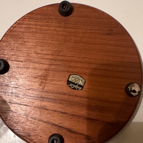 Glass Pitcher with Wooden Base - Picture 8 of 8